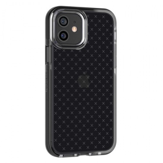 Tech 21 iPhone 12 Evo Check Case - Smokey Black