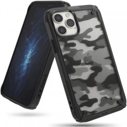 Ringke Fusion X Design iPhone 12 Pro Case - Camo Black