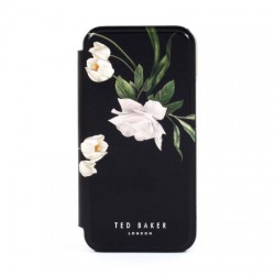 Ted Baker Elderflower iPhone 6s Folio Case - Black / Silver