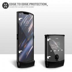 Olixar Front And Back Motorola Moto Razr 2019 Film Screen Protectors