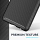 Olixar Carbon Fibre Samsung Galaxy A72 Case - Black
