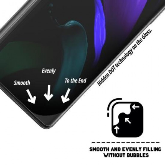 Whitestone Samsung Galaxy Z Fold 2 5G Tempered Glass Screen Protector