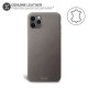 Olixar Genuine Leather iPhone 11 Pro Max Case - Grey