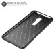 Olixar Oppo Reno 10x Zoom Carbon Fibre Case - Black