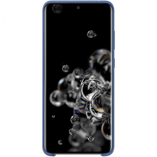 Official Samsung Galaxy S20 Ultra Silicone Cover Case - Navy