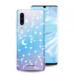 LoveCases Huawei P30 Clear Starry Phone Case