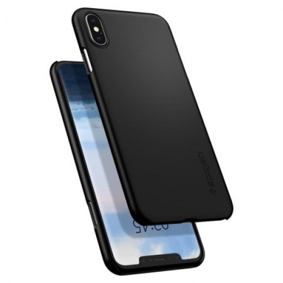 Spigen Thin Fit iPhone XS Max Shell Case - Matte Black