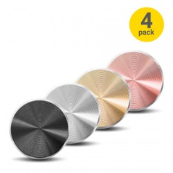 Olixar Coloured Adhesive Metal Plates for Magnetic Car Holders- 4 Pack