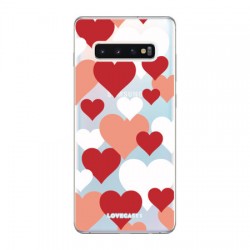LoveCases Samsung S10 Love Heart Clear Phone Case