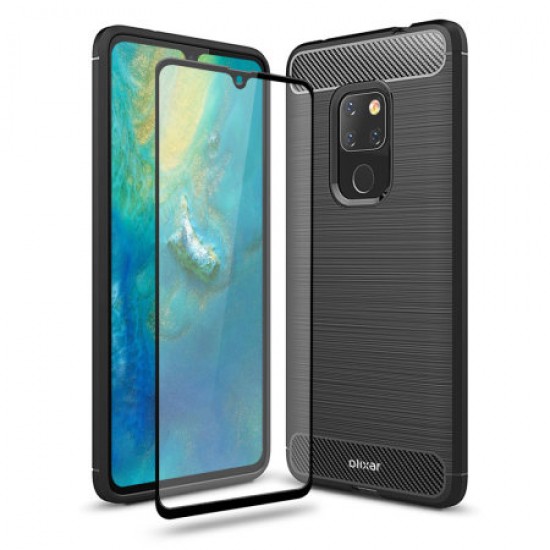 Olixar Sentinel Huawei Mate 20 Case And Glass Screen Protector