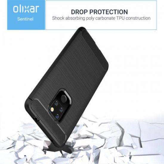 Olixar Sentinel Huawei Mate 20 Case And Glass Screen Protector