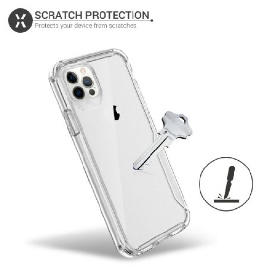 Olixar NovaShield iPhone 12 Pro Max Bumper Case - Clear