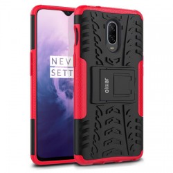 Olixar ArmourDillo OnePlus 7 Protective Case - Red