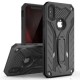 Zizo Static iPhone XS Max Tough Case & Kickstand - Black