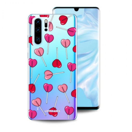 LoveCases Huawei P30 Pro Lollypop Clear Phone Case