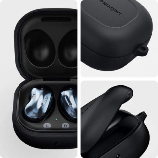 Spigen Samsung Galaxy Buds Pro Earphones Silicone Case - Black