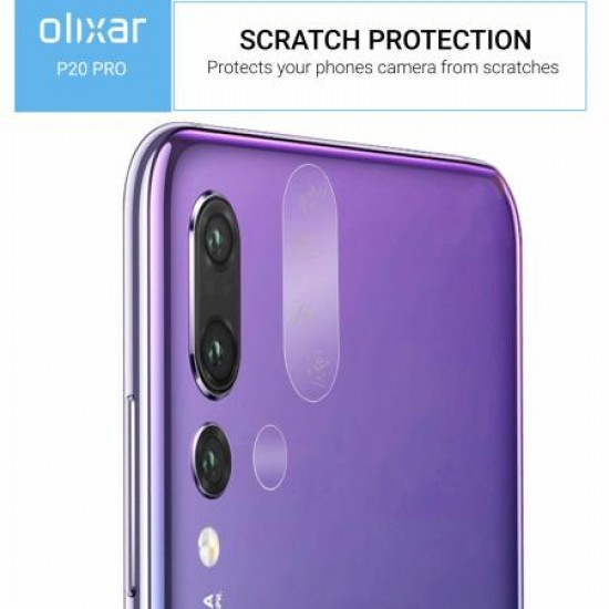 Olixar Huawei P20 Pro Camera Protectors - Twin Pack