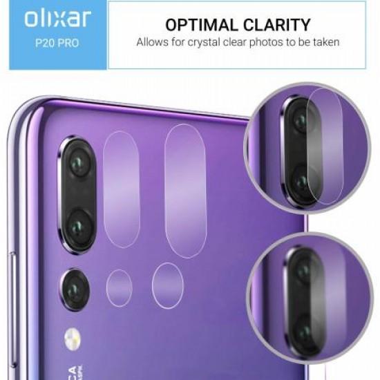 Olixar Huawei P20 Pro Camera Protectors - Twin Pack