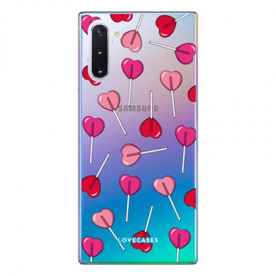 LoveCases Samsung Note 10 Lollypop Clear Phone Case