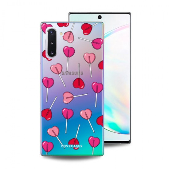 LoveCases Samsung Note 10 Lollypop Clear Phone Case