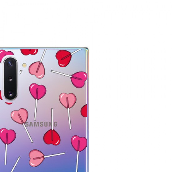 LoveCases Samsung Note 10 Lollypop Clear Phone Case