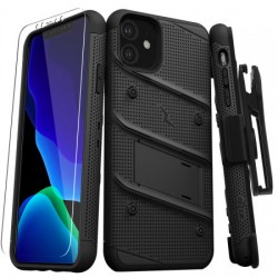 Zizo Bolt Series iPhone 11 Tough Case & Screen Protector - Black