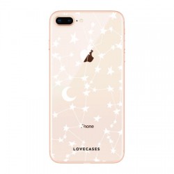 LoveCases iPhone 7 Plus Clear Starry Phone Case