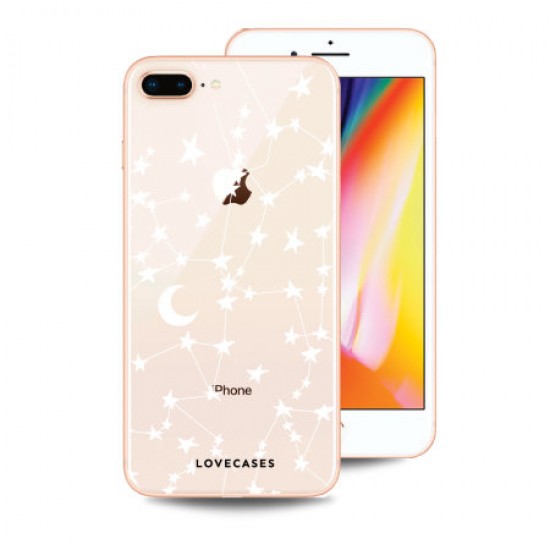 LoveCases iPhone 7 Plus Clear Starry Phone Case