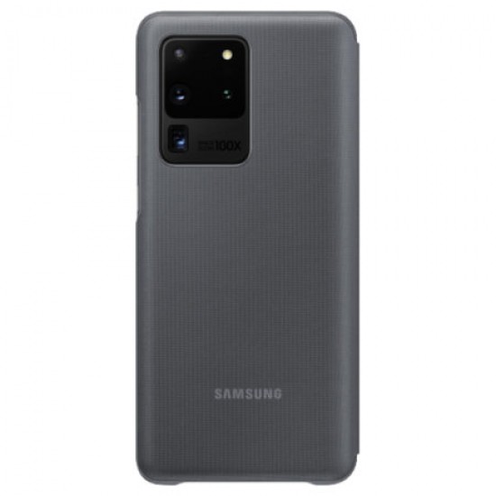 Official Samsung Galaxy S20 Ultra LED View Cover Case - Grey