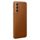 Official Samsung Galaxy S21 Leather Cover Case - Brown