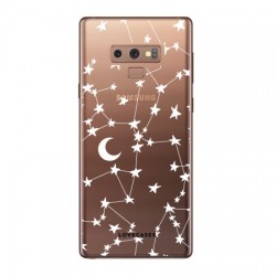 LoveCases Samsung Note 9 Starry Design Clear Phone Case