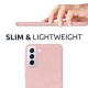 Olixar Samsung Galaxy S21 Plus Soft Silicone Case - Pastel Pink