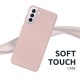 Olixar Samsung Galaxy S21 Plus Soft Silicone Case - Pastel Pink