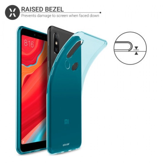 Olixar FlexiShield Xiaomi Mi 8 Pro Case - Blue