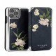 Ted Baker Elderflower iPhone 11 Pro Max Folio Case - Black / Silver