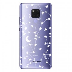 LoveCases Huawei Mate 20 X Clear Starry Phone Case