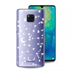 LoveCases Huawei Mate 20 X Clear Starry Phone Case