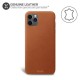 Olixar Genuine Leather iPhone 11 Pro Case - Brown