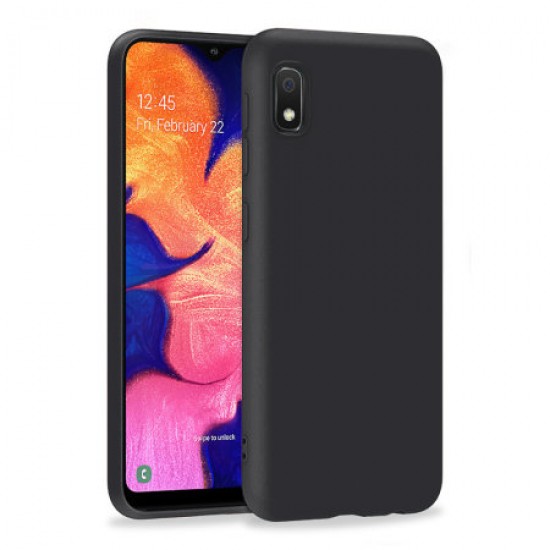 Olixar Samsung Galaxy A10e Soft Silicone Case - Black