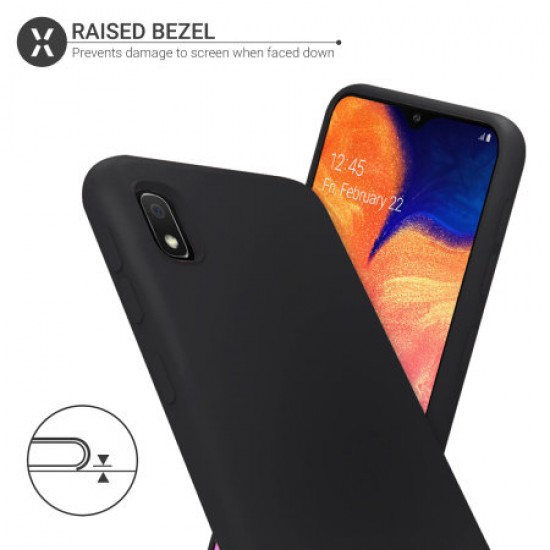 Olixar Samsung Galaxy A10e Soft Silicone Case - Black