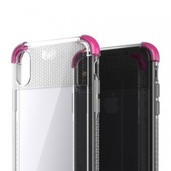 Ghostek Covert 2 iPhone X Bumper Case - Clear / Pink