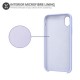 Olixar iPhone XR Soft Silicone Case - Lilac