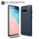 Olixar Sentinel Samsung S10 Plus Case & Glass Screen Protector - Blue