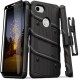 Zizo Bolt Google Pixel 3A Tough Case & Screen Protector - Black