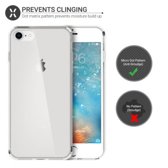 Olixar FlexiCover Complete Protection iPhone 8 / 7 Gel Case - Clear