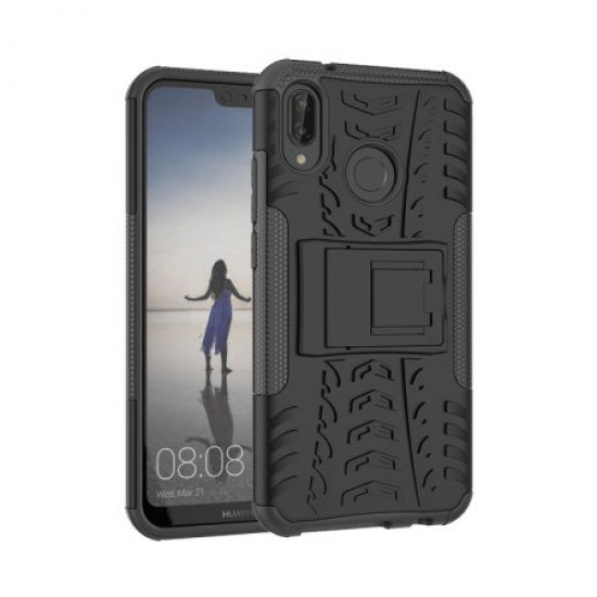 Olixar ArmourDillo Huawei P20 Lite Protective Case - Black