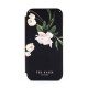 Ted Baker Elderflower iPhone 7 Folio Case - Black / Silver