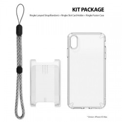 Ringke Fusion 3-in-1 iPhone XS Max Kit Case - Clear