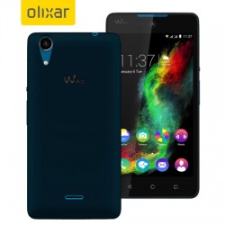 Olixar FlexiShield Wiko Rainbow Lite 4G Case - Smoke Black