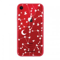 LoveCases iPhone XR Clear Starry Phone Case